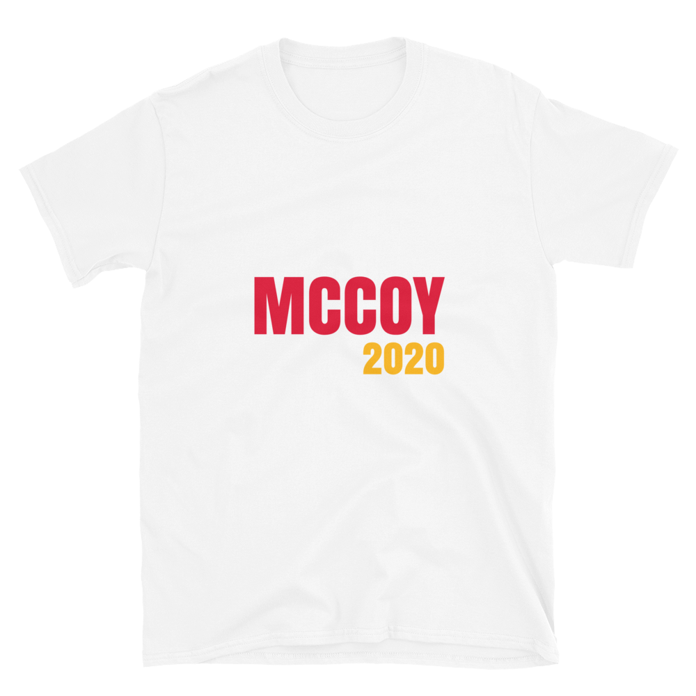 Mccoy 2020 Kansas City Football T-Shirt, Funny Unisex Election Style Mccoy Shirt