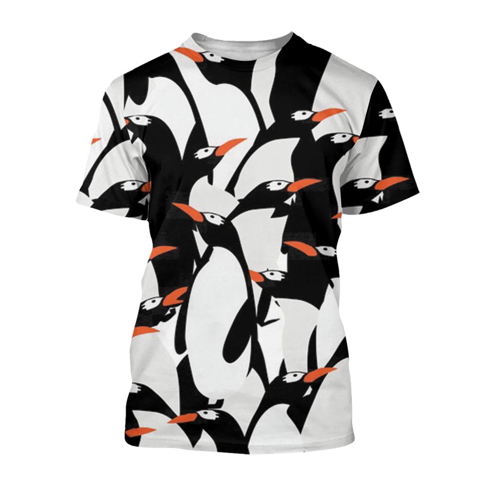 Cute Penguins 9Basic All Over Print Shirt