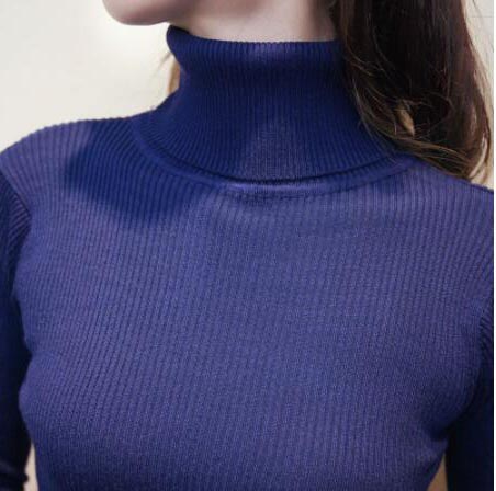 Autumn Winter Women Knitted Dress Turtleneck Sweater Dresses Lady Slim Bodycon Long Sleeve Bottoming Dress Vestidos PP021 alx