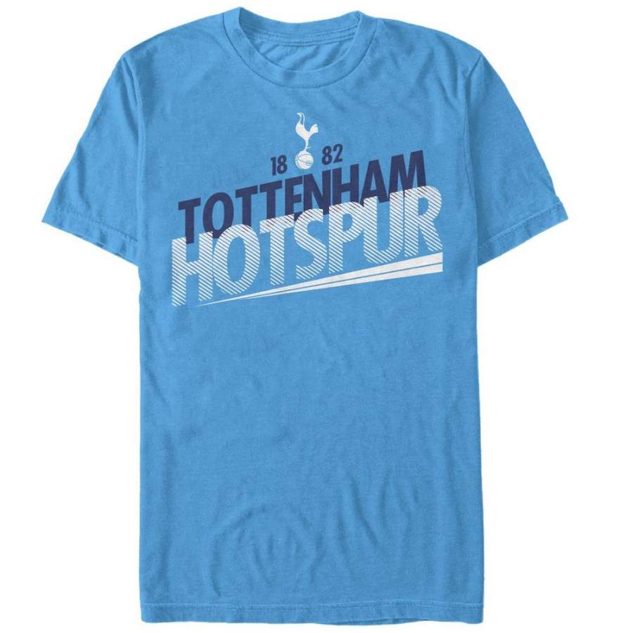 Tottenham Hotspur Football Club Men’s Stripe 188Logo  T-Shirt