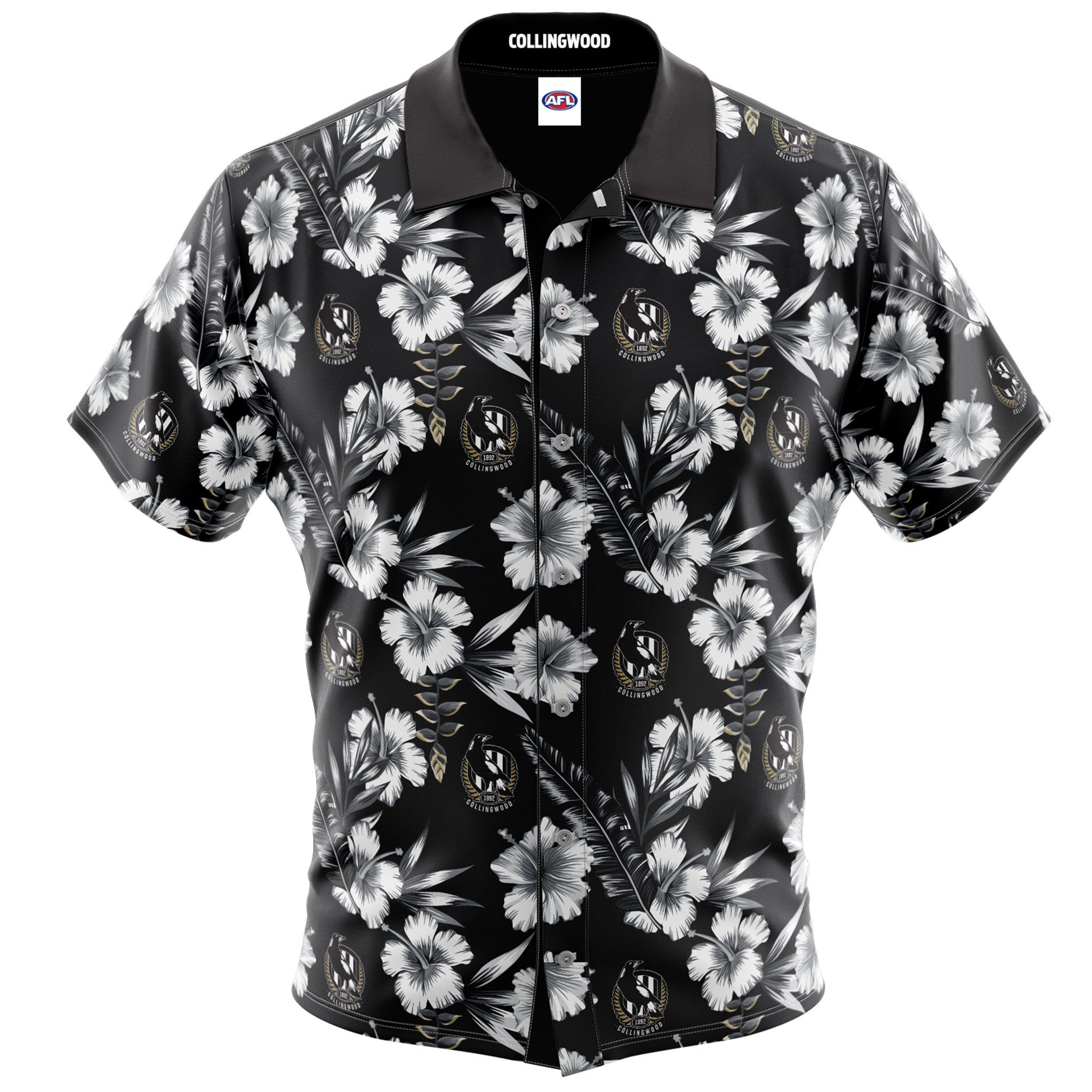 Afl Collingwood Magpies Hawaii Shirt Ha94413