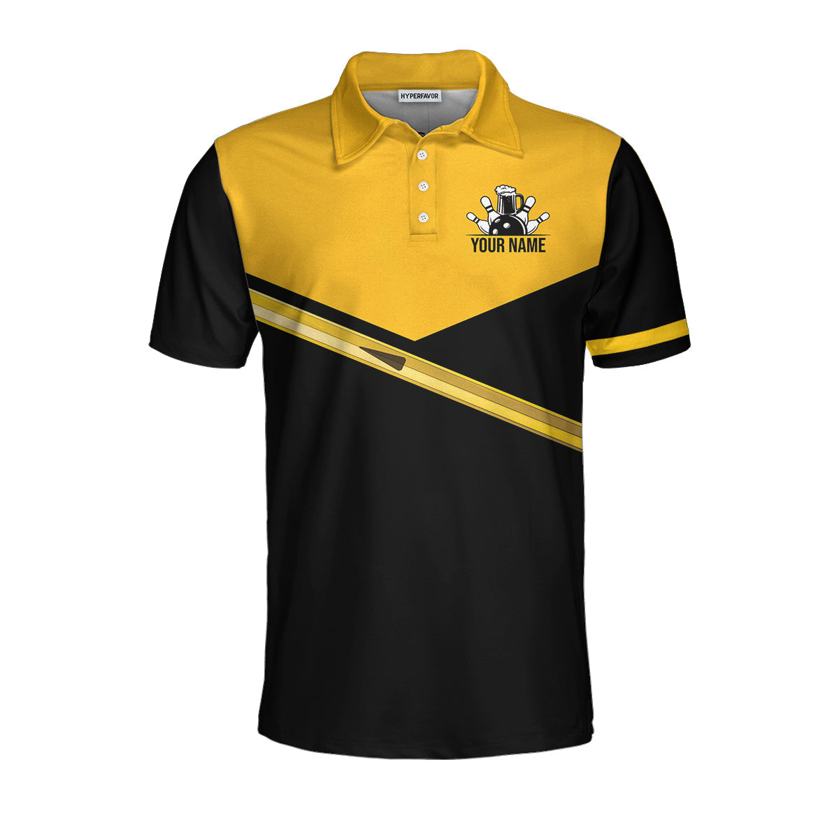 Weekend Forecast Bowling With A High Chance Of Drink Custom Polo Shirt, Personalized Bowling Shirt For Beer Lovers Coolspod