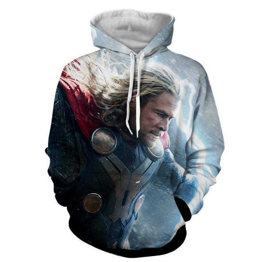 Thor Hoodies – 3D Printed Hoodie – Thor Power Defence