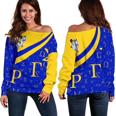 African Women Off Shoulder Sweaters – Sigma Gamma Rho