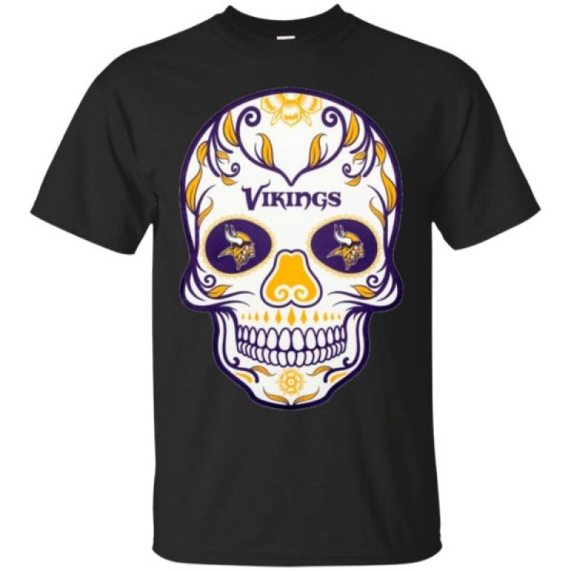 Shop From 1000 Unique Minnesota Vikings Sugar Skull Shirts