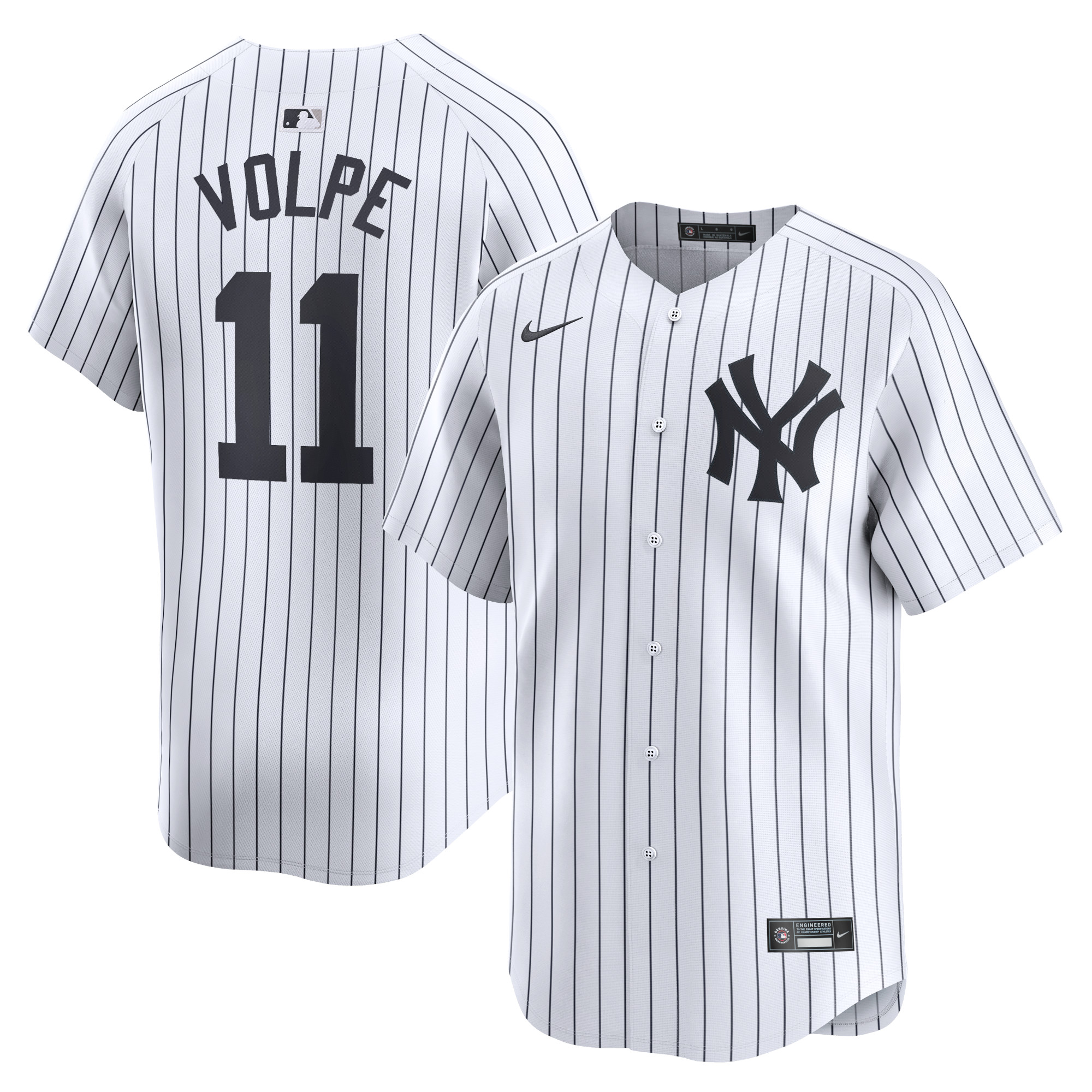 Anthony Volpe New York Yankees Home Limited Player Jersey – White