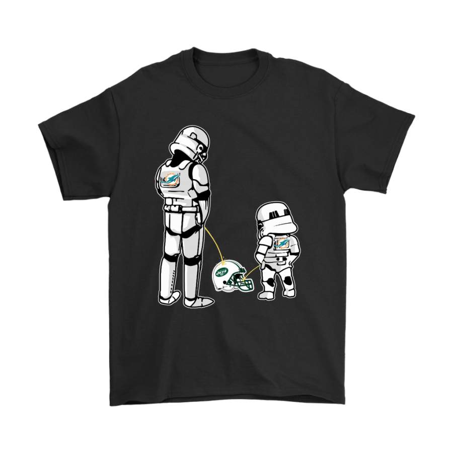 Miami Dolphins Father & Child Stormtroopers Piss On You Shirts