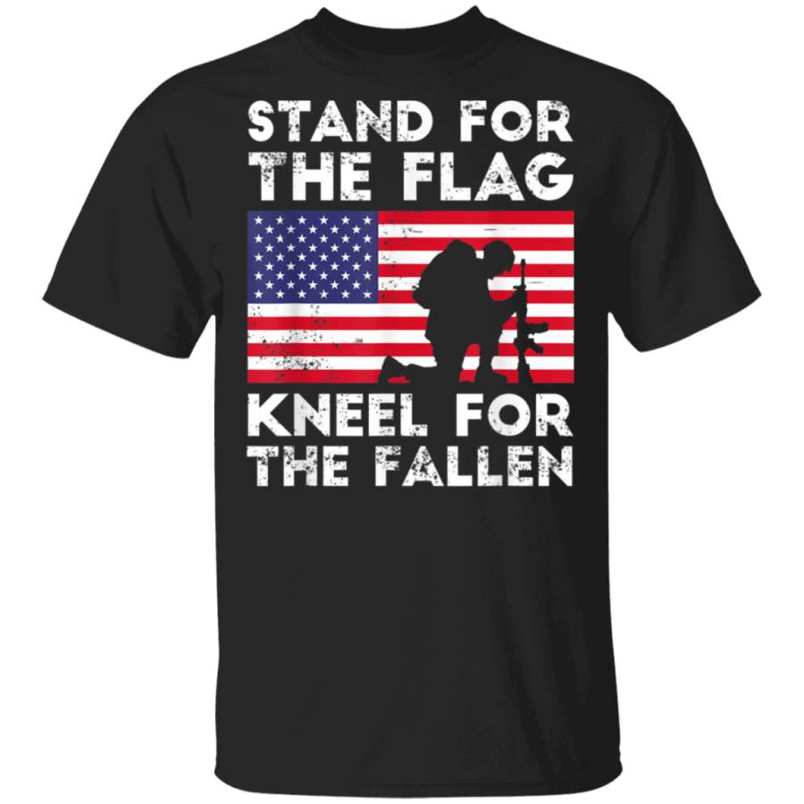 Patriotic Military American Flag T Shirt For Men Women Kids