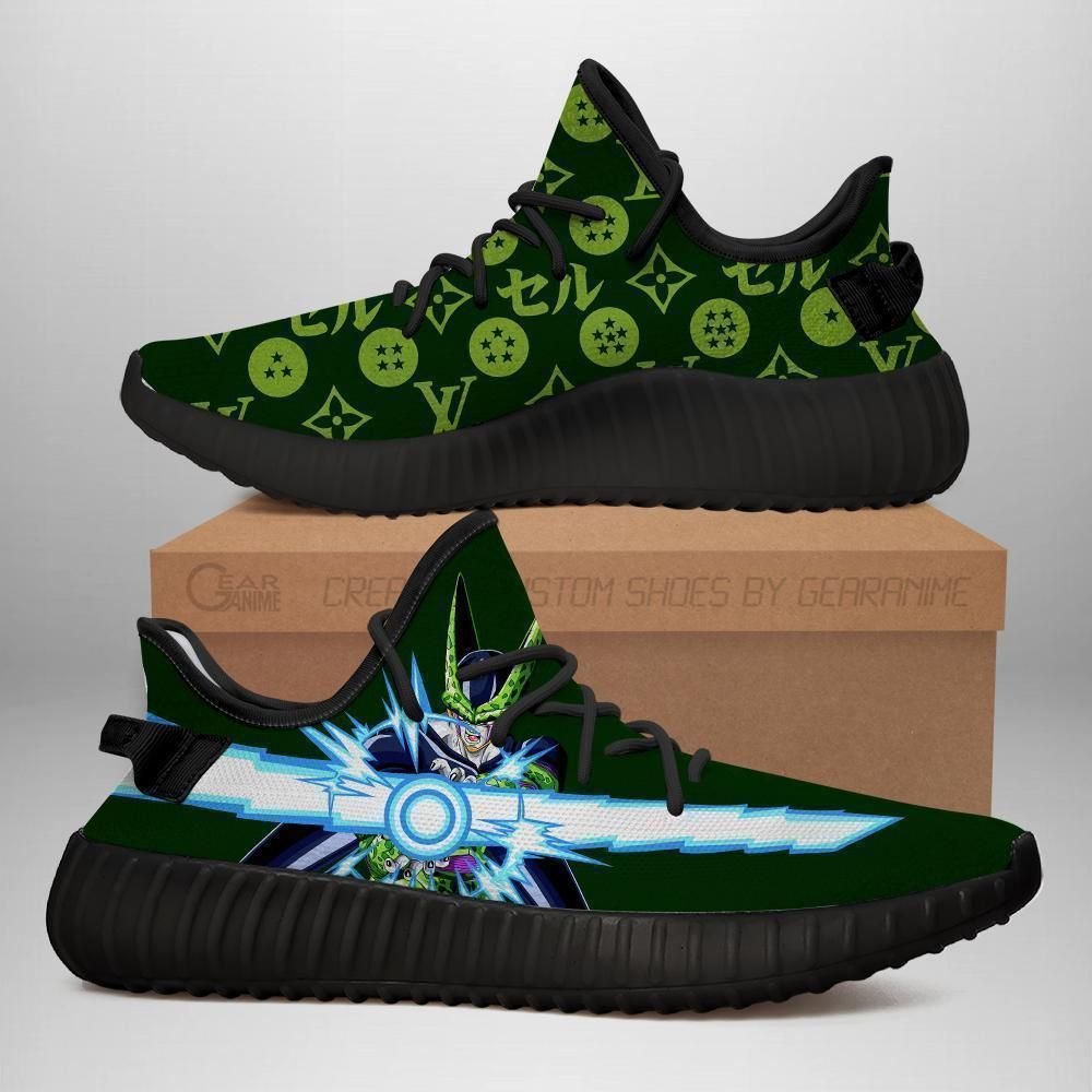 Cell Yeezy Shoes Fashion Dragon Ball Z Shoes Fan Mn03 Unisex Men Women