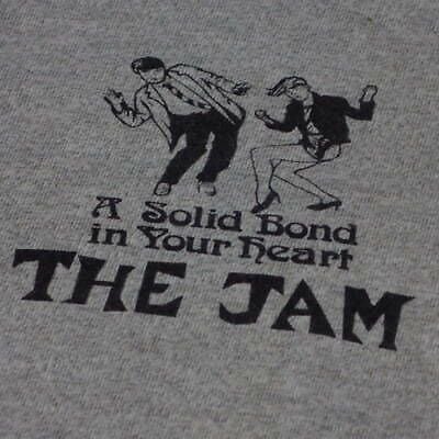 80s The Jam Vintage T-shirt Ash Coppoli Things At That Time Real Thing Band Rock 3365