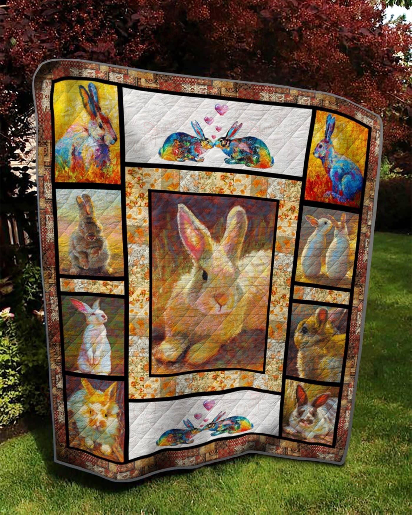 Rabbit Yq3103024Cl Quilt Blanket