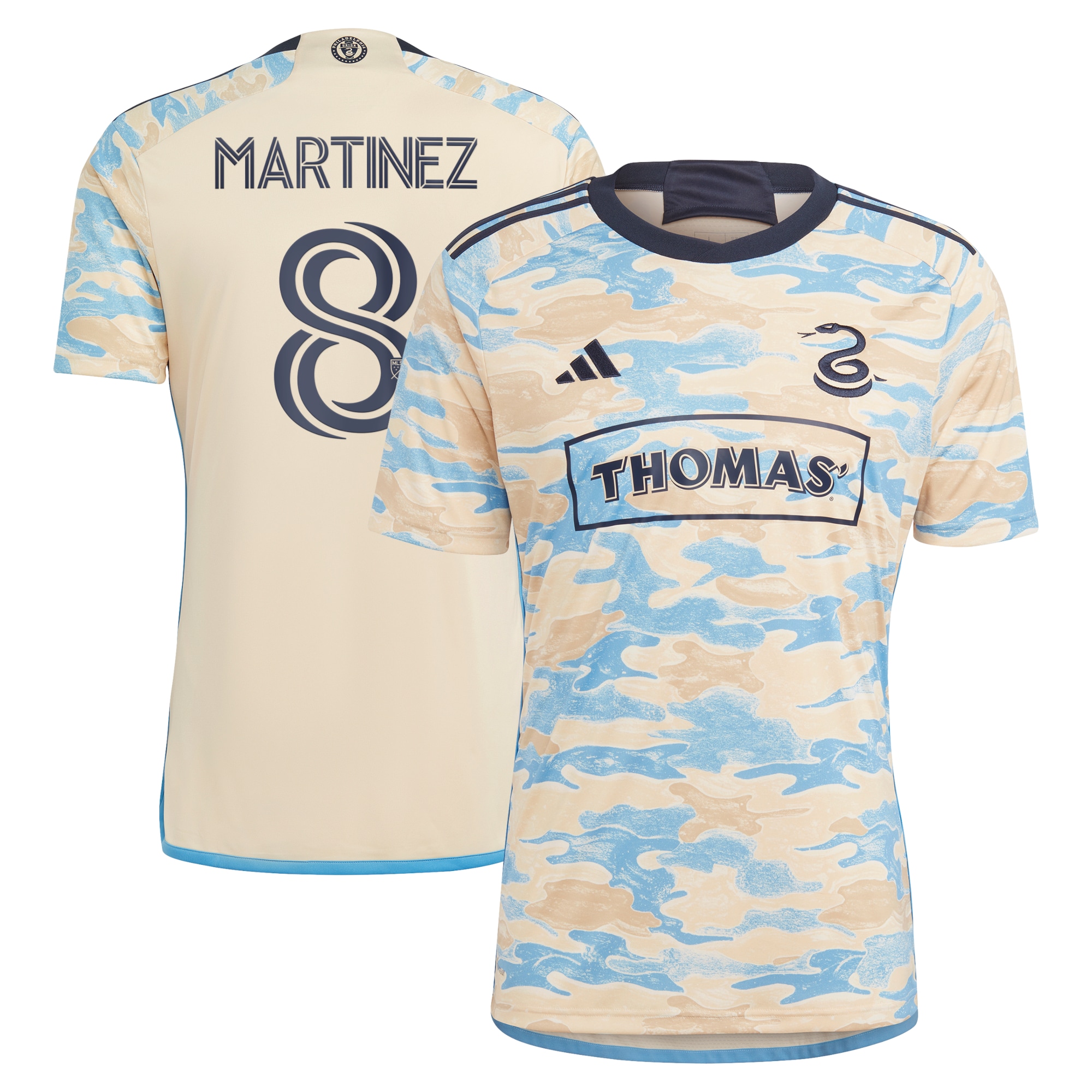 Jose Martinez Philadelphia Union 2023 For Philly Replica Jersey – Tan