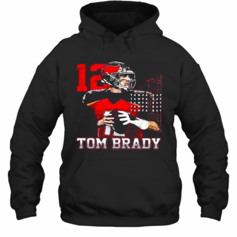 12 Tom Brady Tampa Bay Buccaneers Hoodie