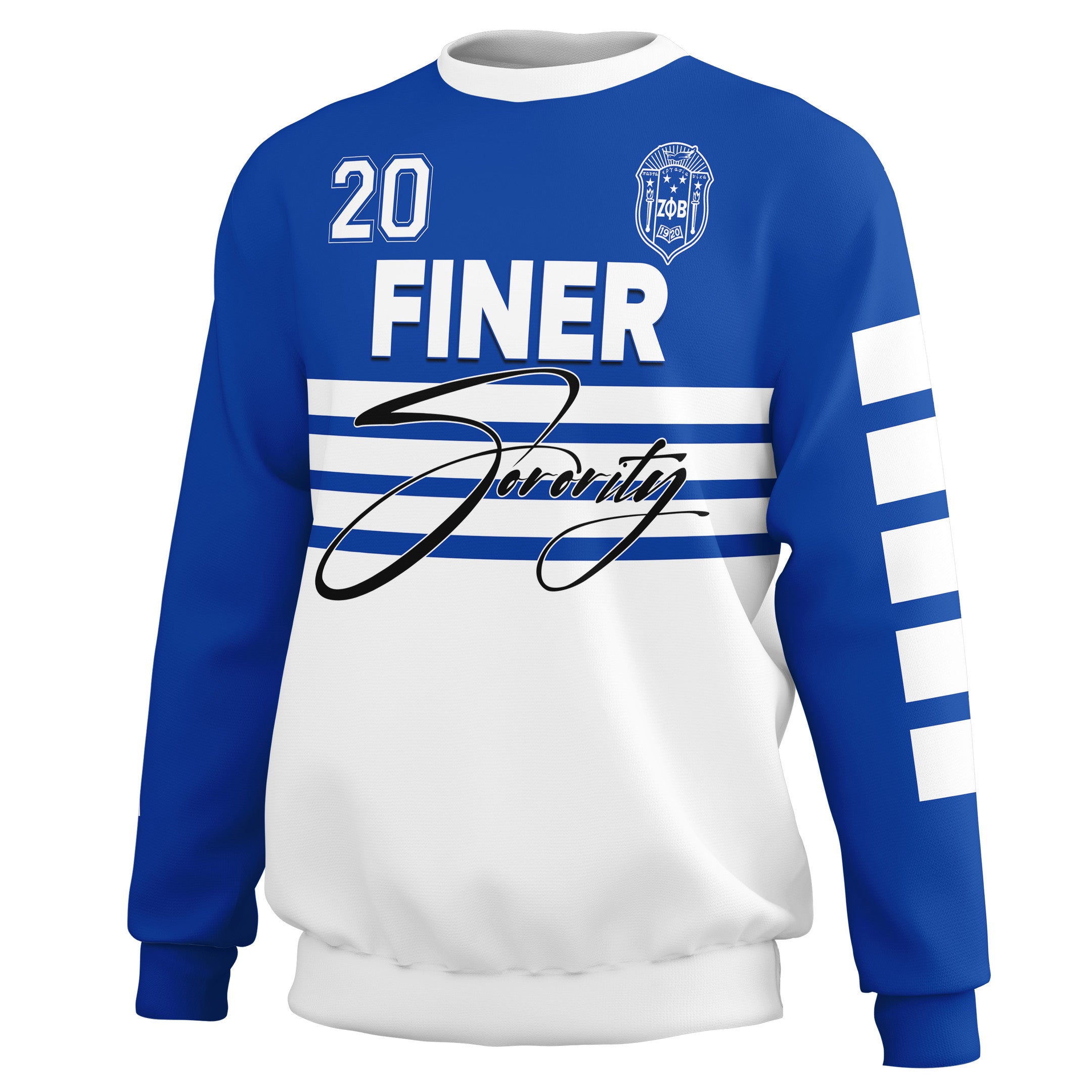 Sorority Sweatshirt – Zeta Phi Beta Sporty Premium Sweatshirt