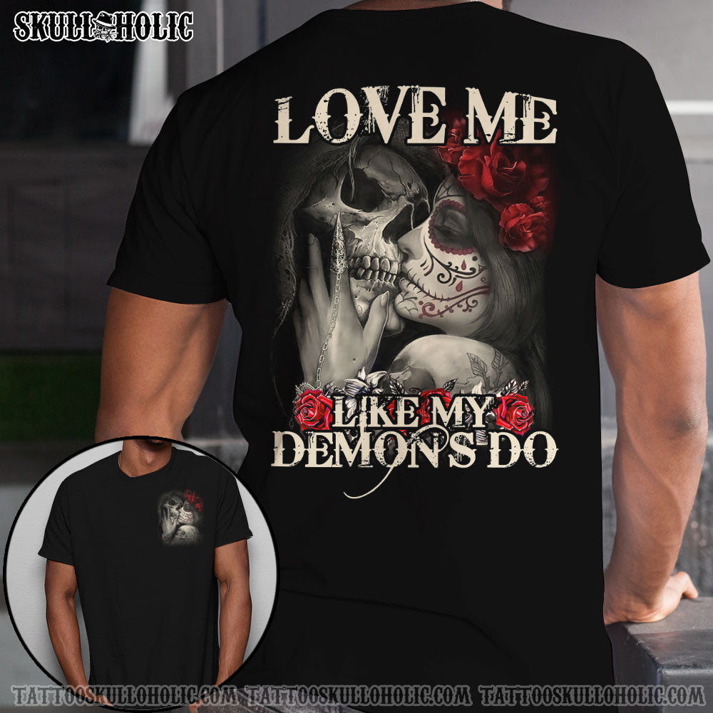 Love Me Sugar Skull Couple All Over Print – Tlty0701224Ha