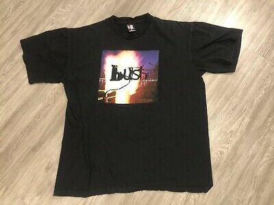 Vintage 1999 Bush Suitcase Concert Shirt Promo Nirvana Pearl Jam Grunge 5981