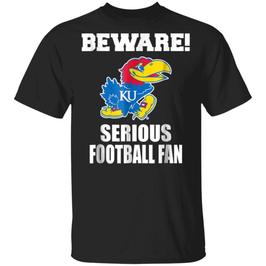 Kansas Jayhawks Kansas Serious Football Fan TShirt Apparel