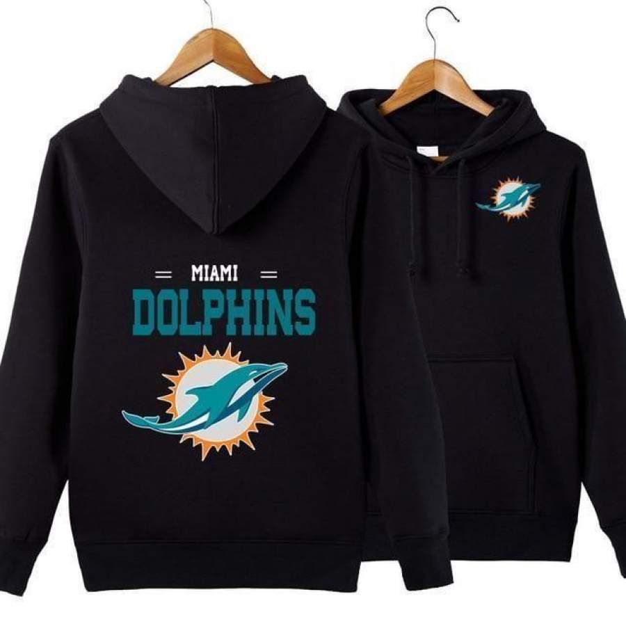 Miami Dolphins Casual Hoodie Unisex 3D All Over Print