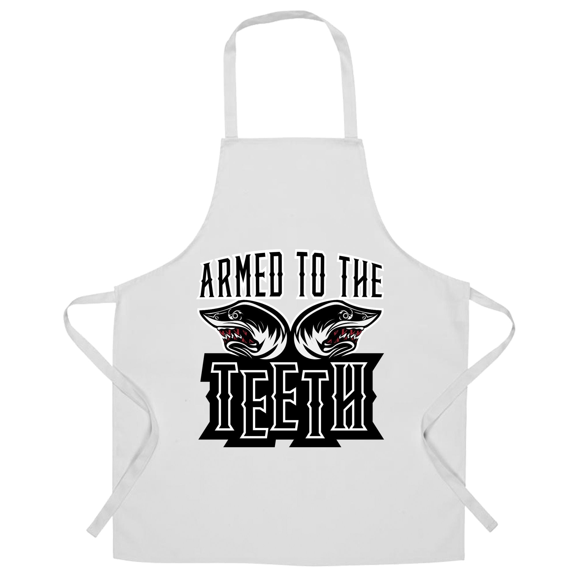 Sharks Chef’S Apron Armed To The Teeth Weapon Expert