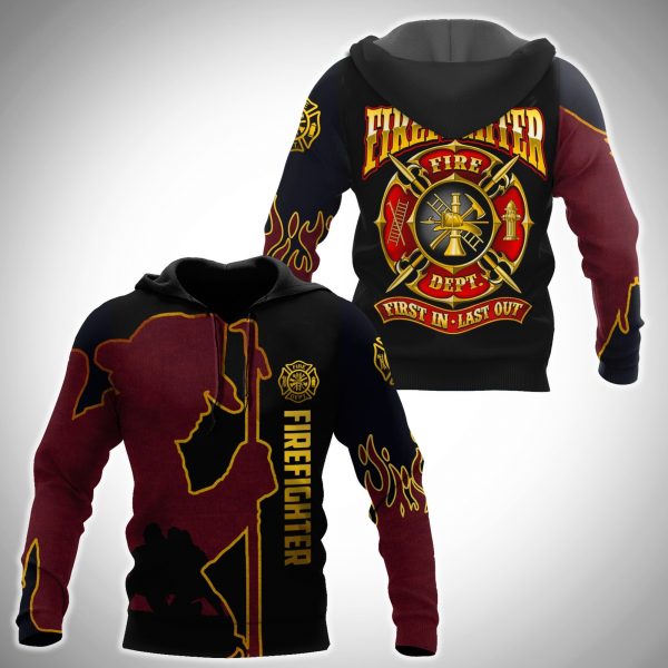 Firefighter Hoodie For Men And Women Da14122001Hh