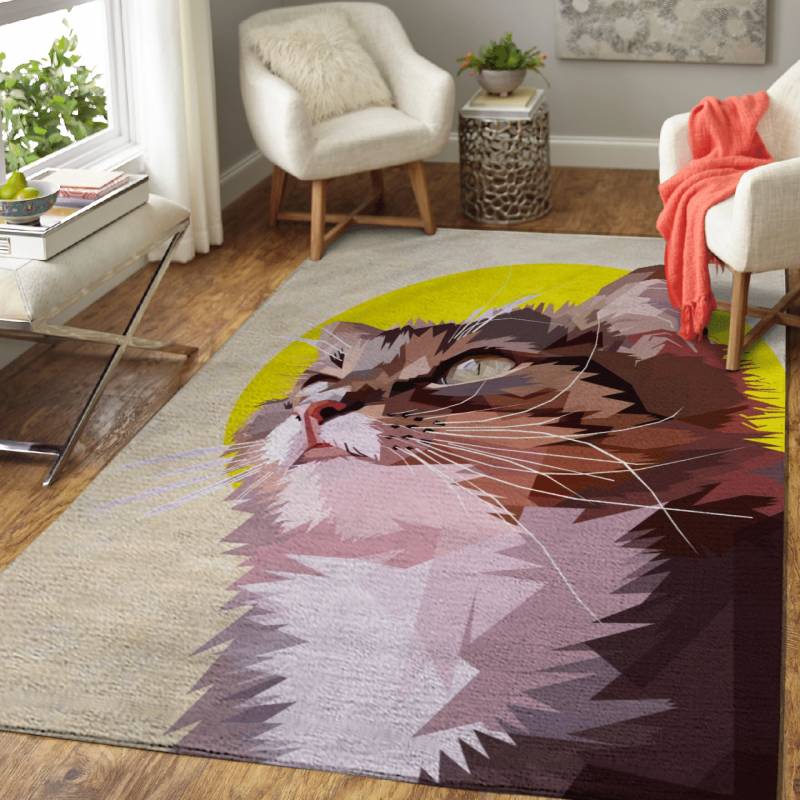 Regal Cat Sunny – Animals Area Rug Carpet