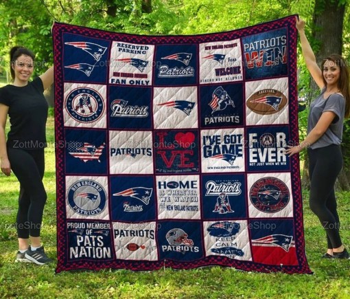 New England Patriots 3D Premium Quilt 012 Gift Idea For Fan