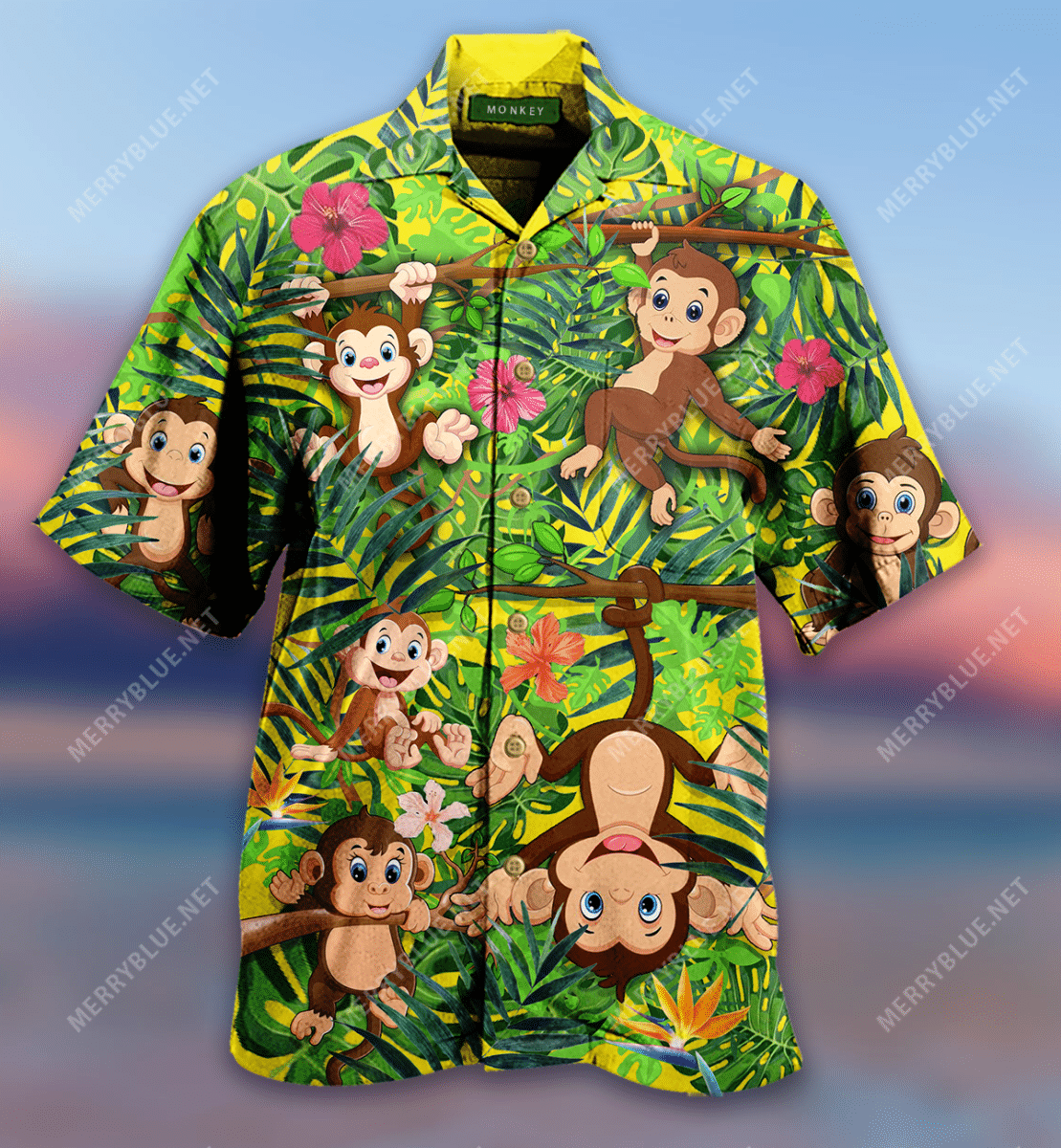 Monkey Are My Spirit Hawaii Shirt Ha16300