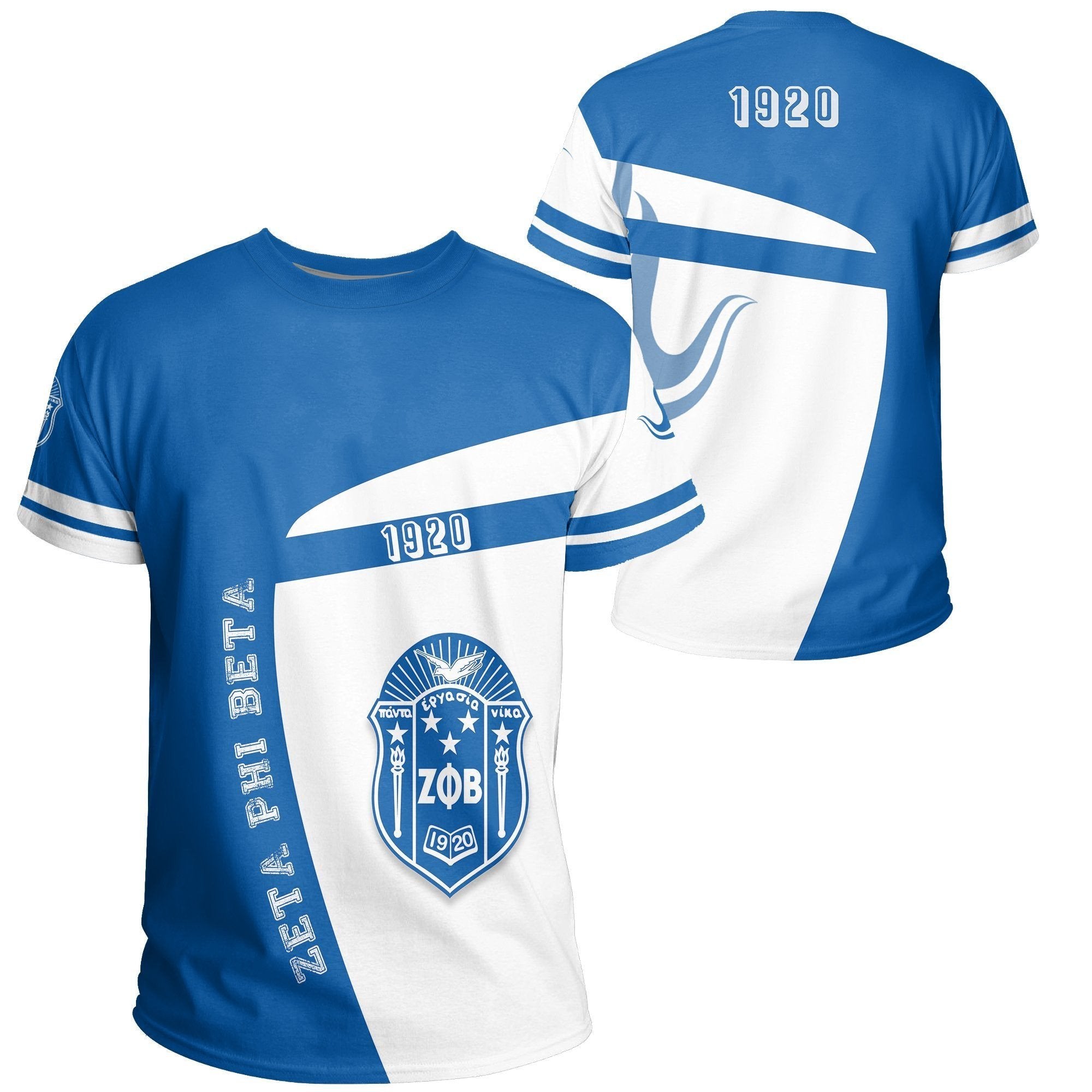 Sorority Tshirt – Zeta Phi Beta 1920 Dove Tee Iconic Style