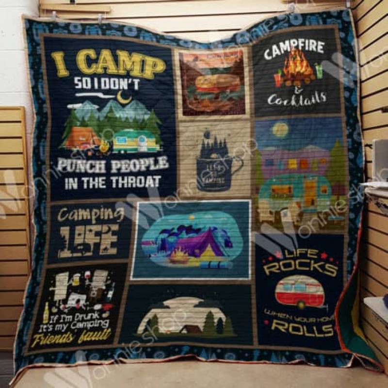 Camping A1702 83O39 Blanket