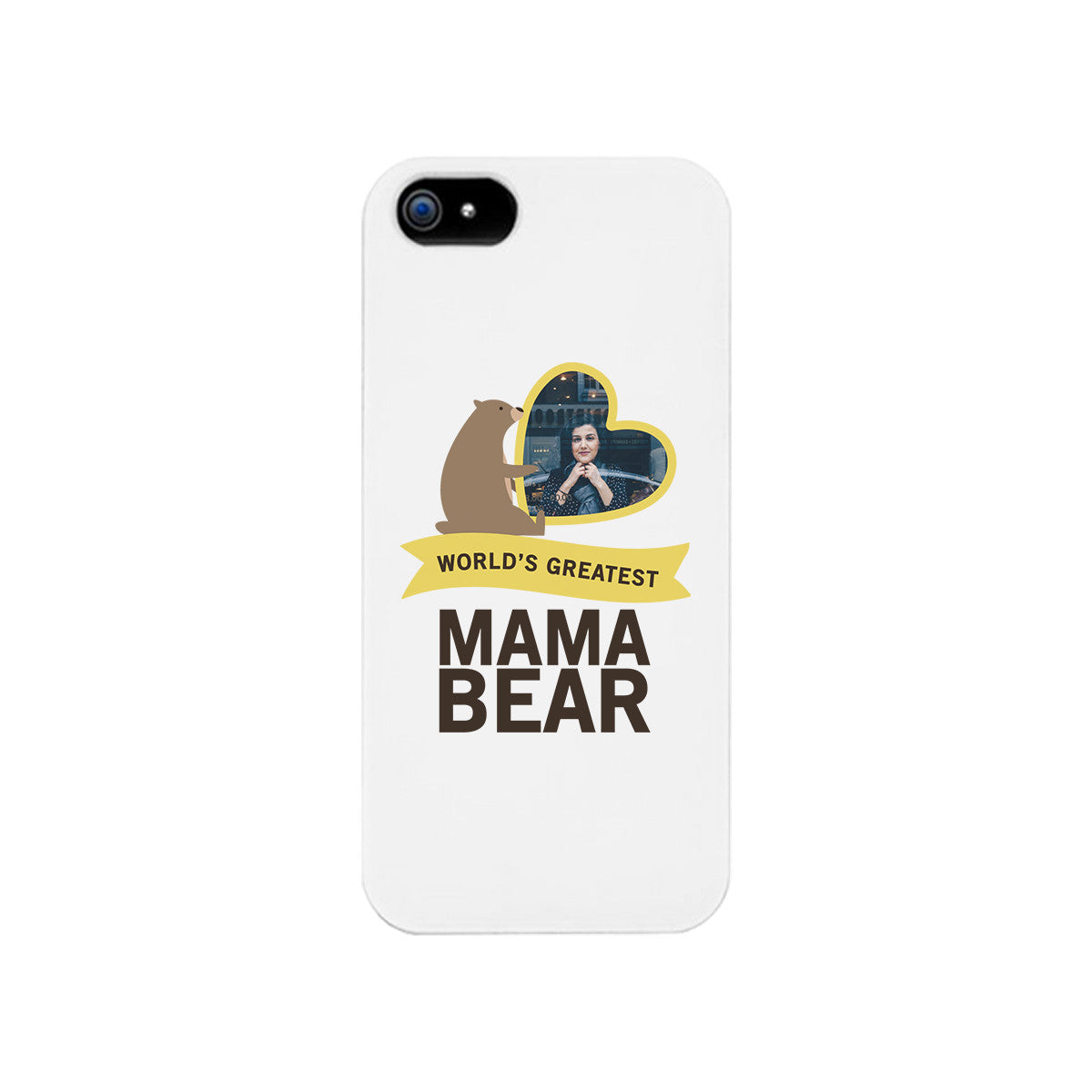 World’s Greatest Mama Bear Custom Phone Case For Moms Gift