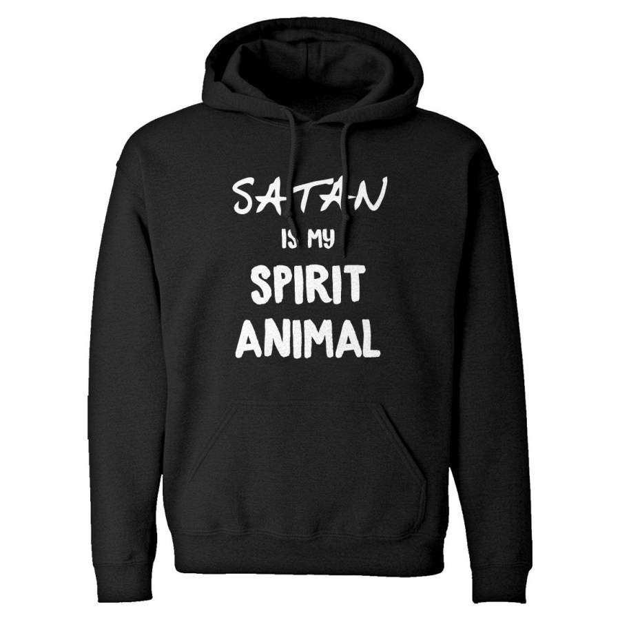 Satan is my Spirit Animal Unisex Adult Hoodie