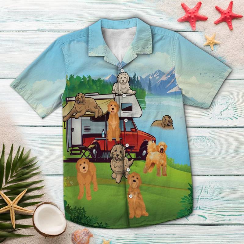 The Life Is Good With Goldendoodle G5722 – Hawaiian Shirt