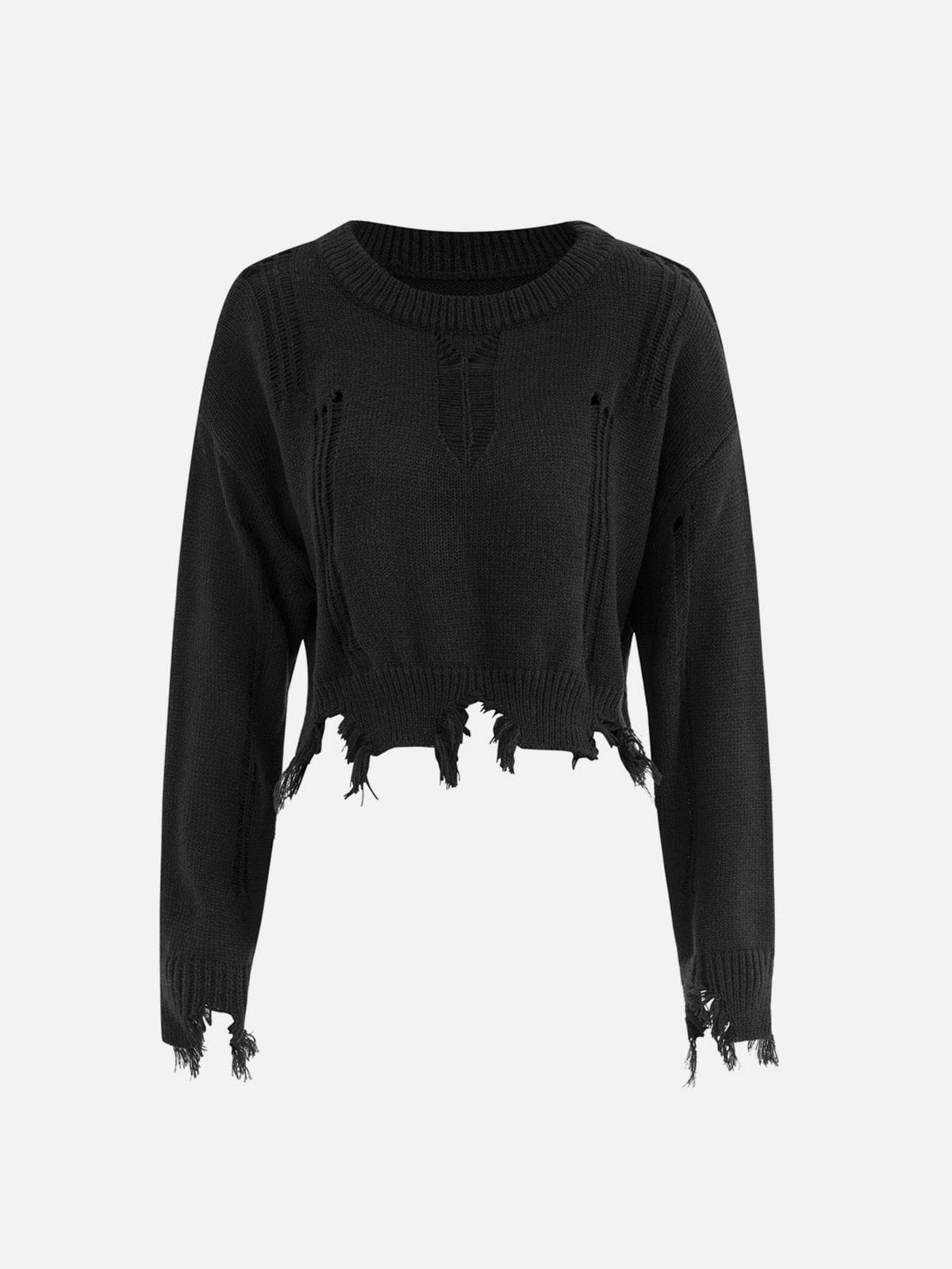 Talishko™ – Irregular Hole Sweater