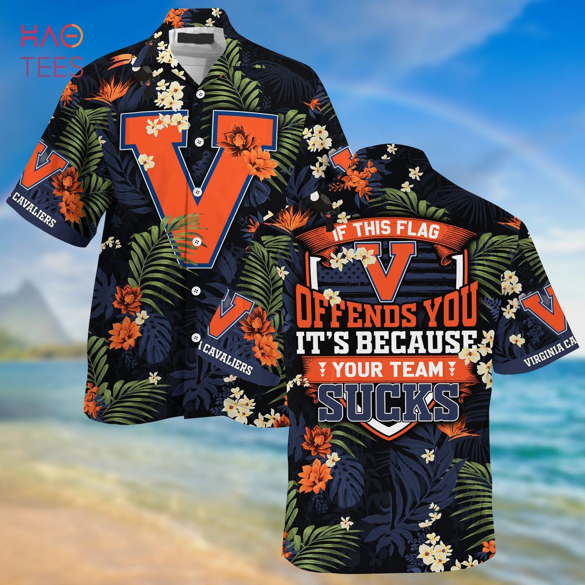 NCCA Virginia Cavaliers Offends You Hawaiian Shirt