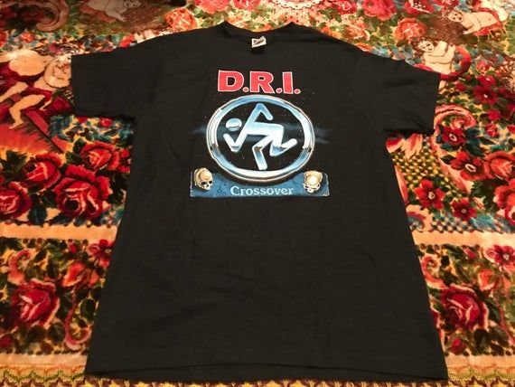 90s D R I Dirty Rotten Imbeciles vintage Crossover t shirt rare old school thrash metal punk hardcore old school anthrax cro mags cool htf