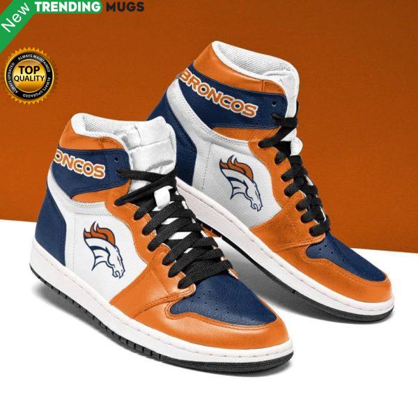 Denver Broncos Orange Running Shoes Jordan Sneaker