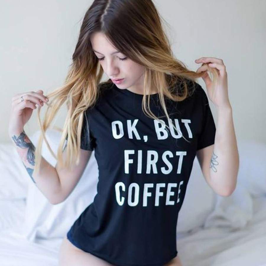 Fashion Women'S Harajuku Keep Me Wild Letters Printing Tee Crops Tops Cotton T-Shirt Tops