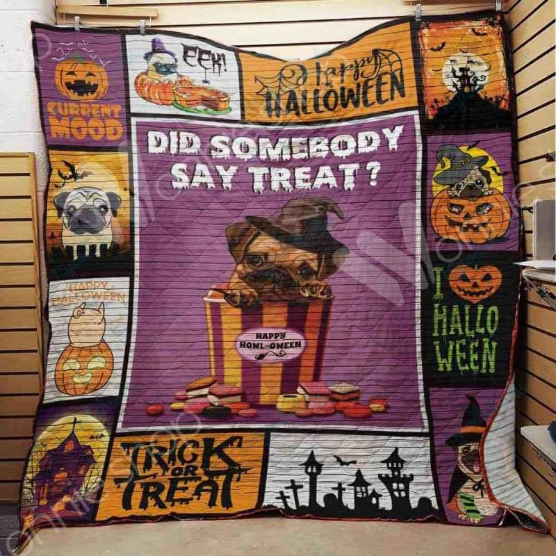 Pug Halloween Blanket AU1503 95O47