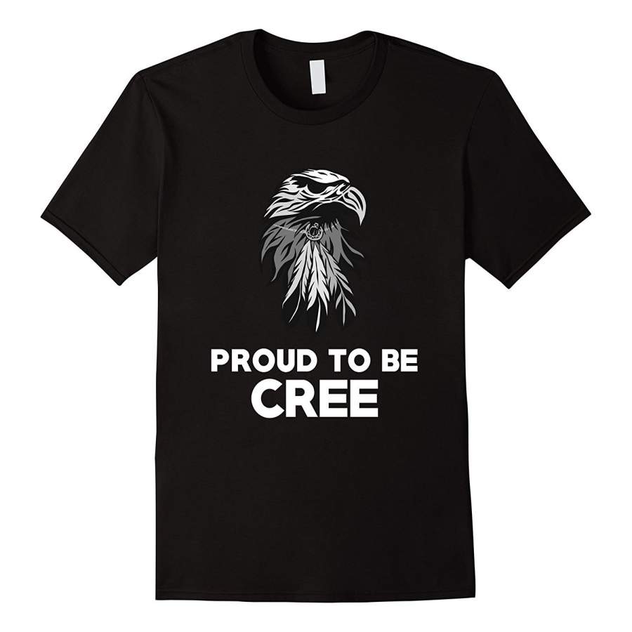 Proud To Be Cree – Native American Pride T Shirt Men Graphic T-Shirt