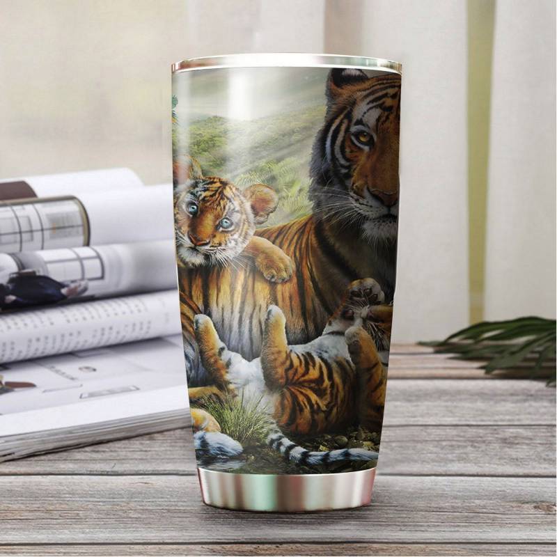 Artsyhomes [Tumbler] Beautiful Tiger Stainless Steel-578