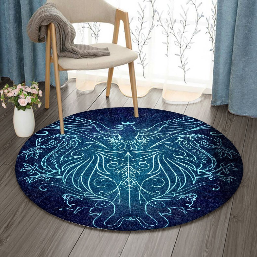 Animal Witch Sigil Round Rug