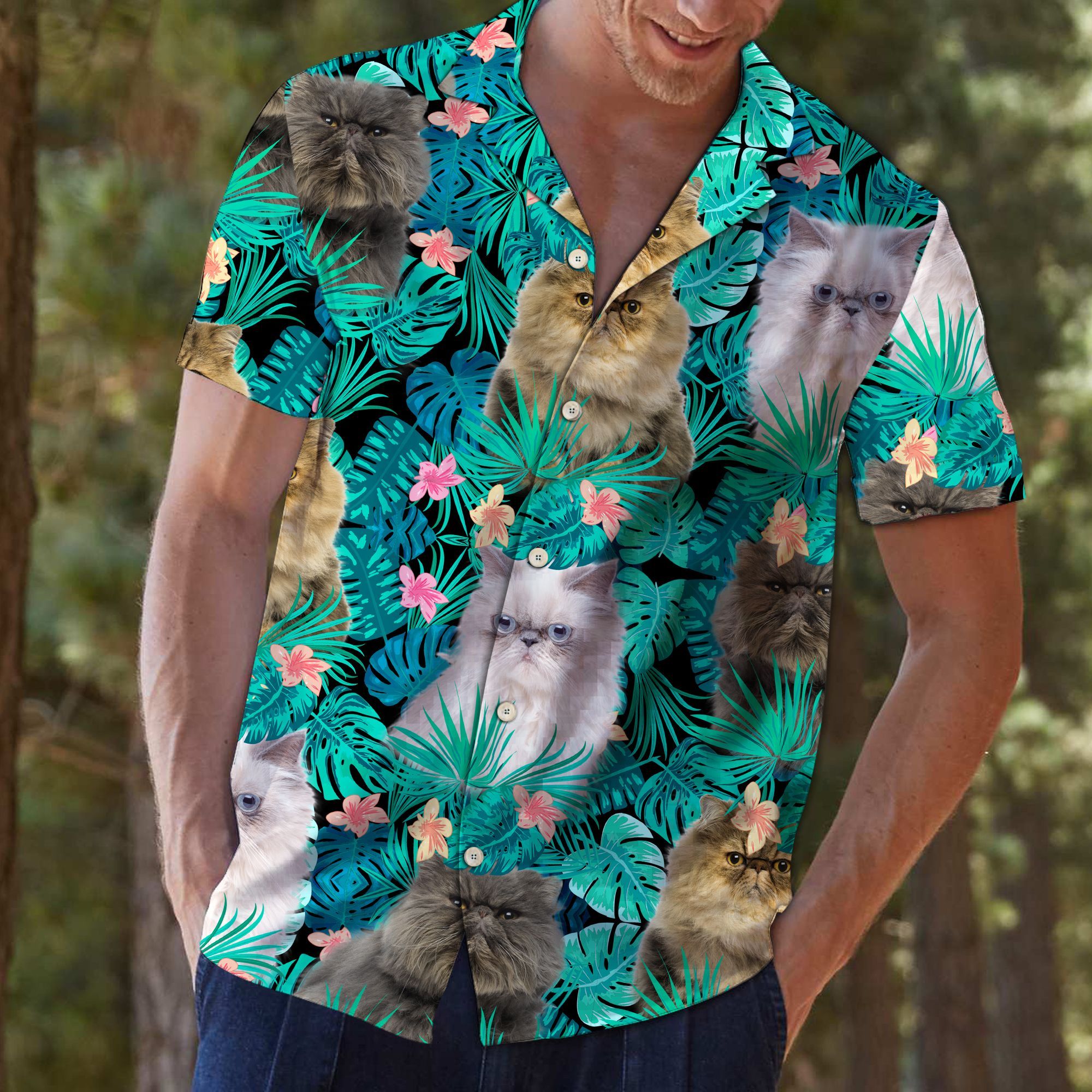 Grumpy Cat Tropical Hawaii Shirt For Hawaii Aloha Ha89960