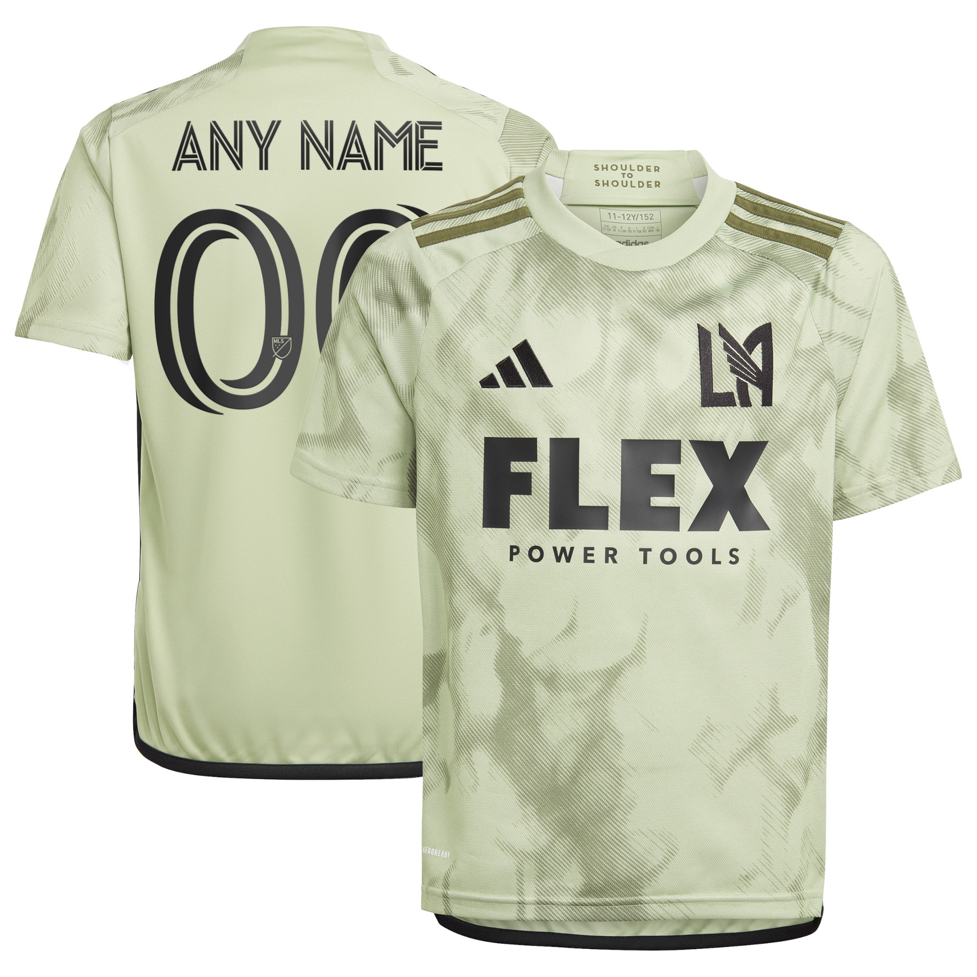 LAFC Youth 2023 Smokescreen Replica Custom Jersey – Green