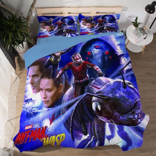 Ant Man And The Wasp Antman 7 Duvet Cover Pillowcase Home Decor 3D Bedding Set Decor 2