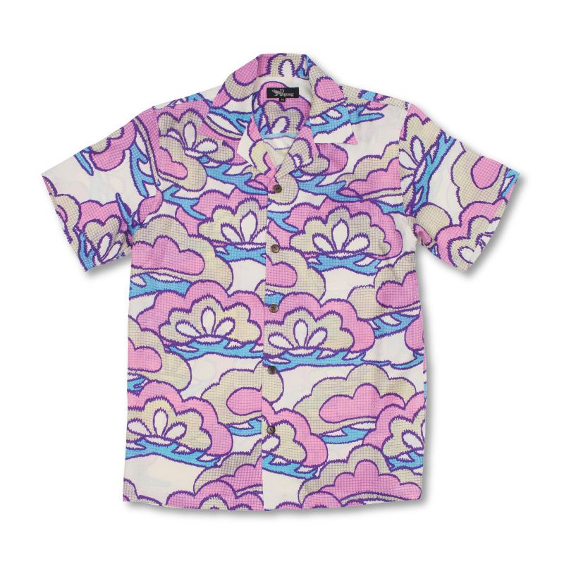 Clouds Pink Awesome Design Hawaii Shirt Ha69963