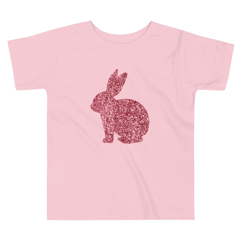 Baby Pink Bunny Toddler Tee