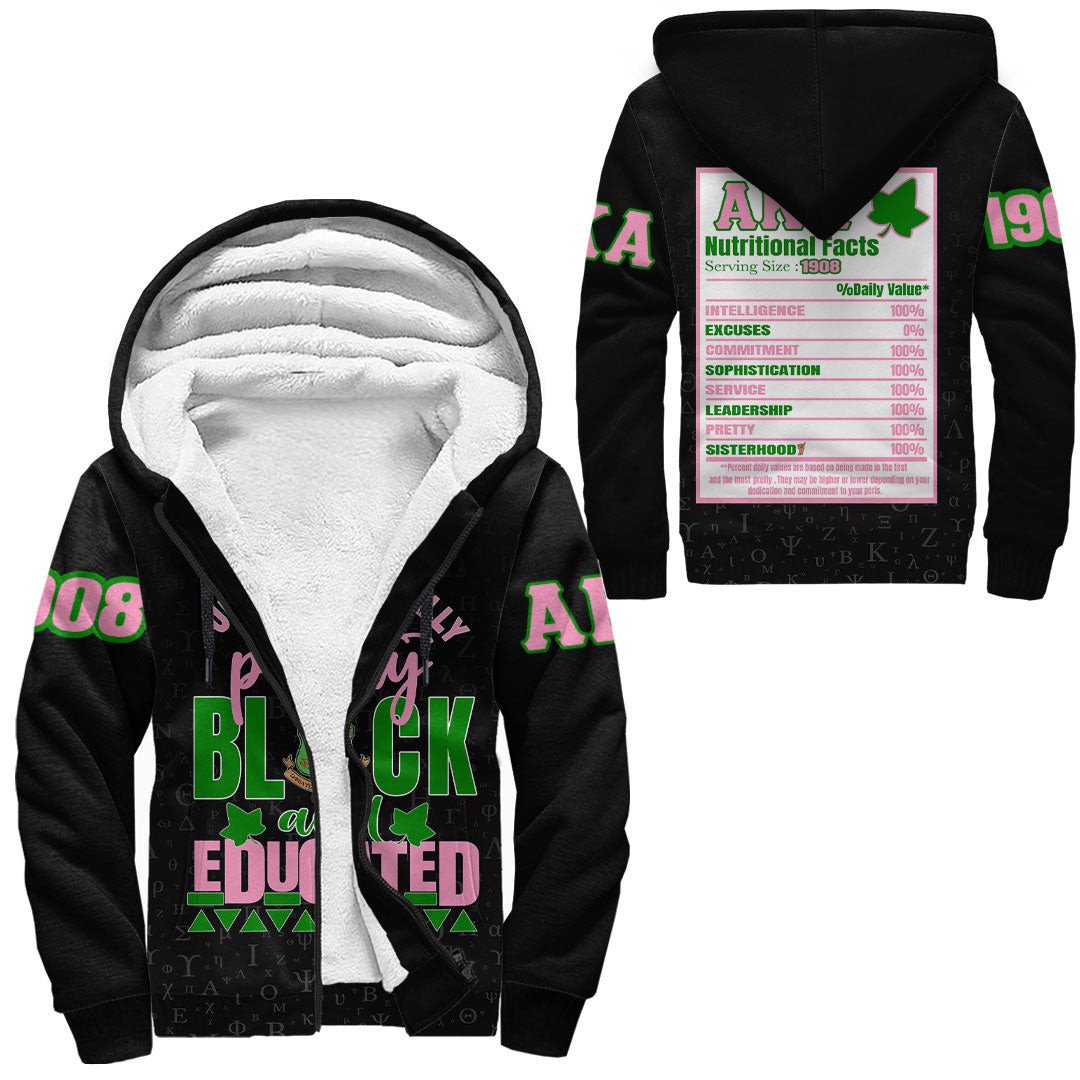 Wonder Print Shop Clothing – Alpha Kappa Alpha Sherpa Hoodies