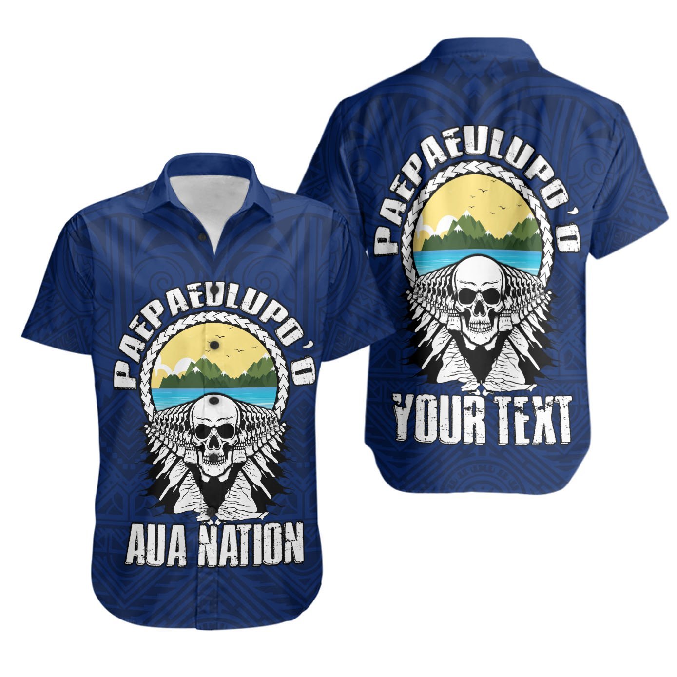 American Samoa Custom Personalised Shirt – Paepaeulupo’o Aua (Ver 2) – BN26