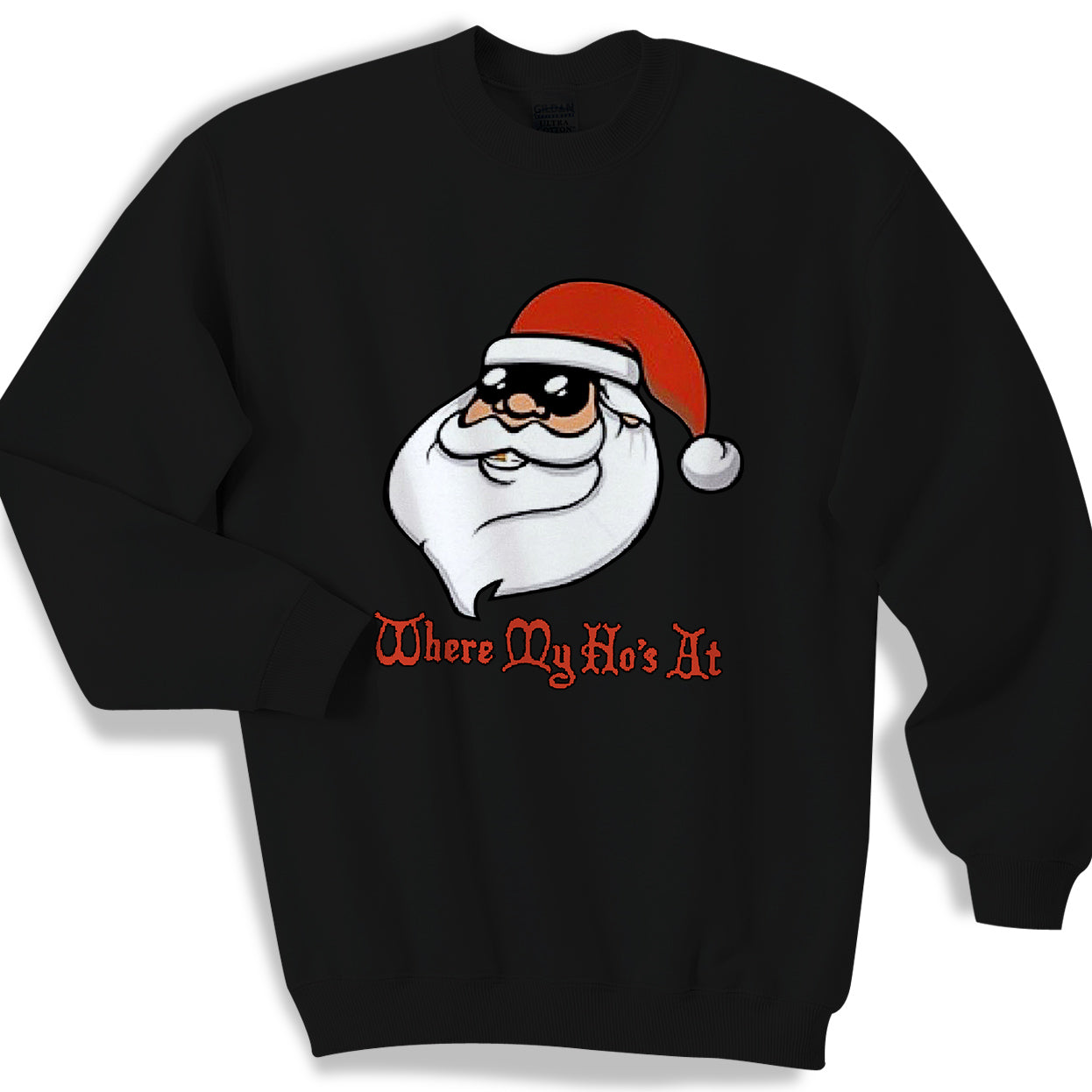 Ugly Christmas Where My Ho Is At Sweater Sweatshirt