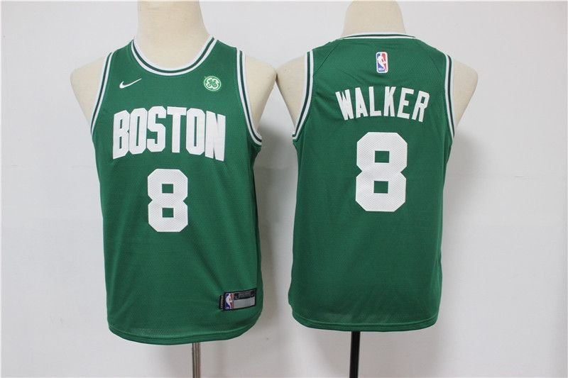 Boston Celtics Kemba Walker #8 NBA 2020 New Arrival Green Jersey